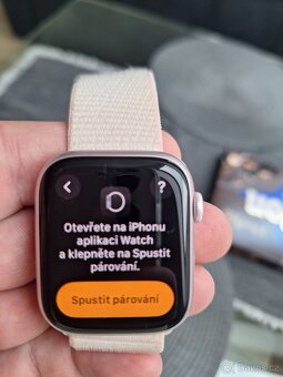 Apple watch 9 45mm cellular růžový hliník - 5