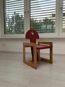 PSACÍ STŮL A ŽIDLE, DESIGN  HANS J. WEGNER P - 5