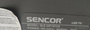 43(109cm) TV Sencor SLE 43F15TCS - 5