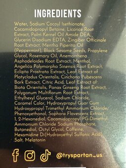 Spartan Root Activator Shampoo – nový, 5 ks - 5