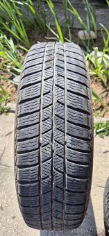 Zimní pneu 165/70r14 s disky fabia 1 + poklice - 5