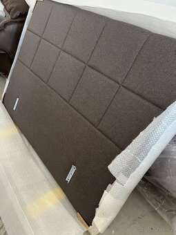 Prodám novou boxspring postel 140 x 200 cm - 5