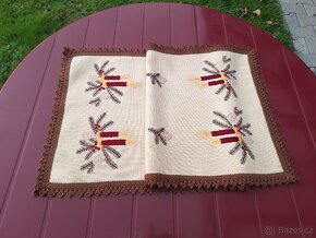 VÁNOČNÍ DEČKA NA STŮL vel. 98cm/38cm - 5