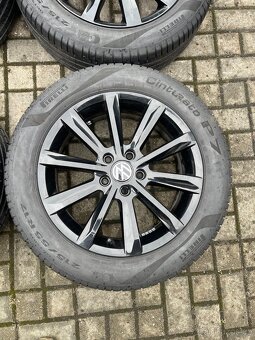 ORIGINÁL Alu Volkswagen HELSINKI R17, 5x112 - TOP STAV - 5