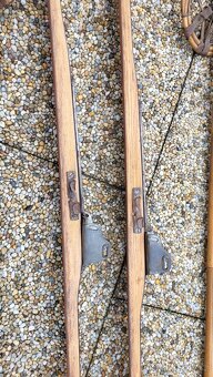 Staré dřevěné lyže Sulov - 5