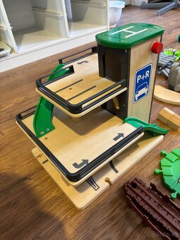 👑 MEGA SET Dřevěné vláčkodráhy – Přes 300 dílů 🚁 - 5