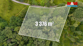 Prodej pozemku, 3376 m², Višňová - 5