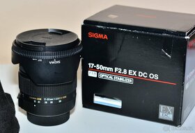 Sigma 17-50mm f/2,8 EX DC OS HSM pro Nikon - 5