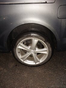 Alu R17 5x112 zánovní letní pneu - 5