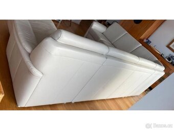 Kožená sedací souprava ve tvaru "U", 3251 - 5