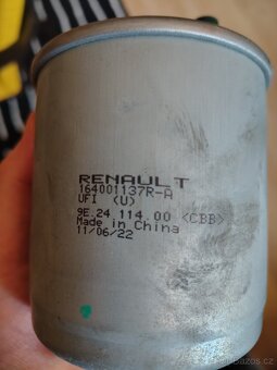 Originální palivový filtr Renault Laguna 2.0 dCi - 5