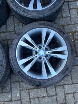 Origo. Alu Mercedes C 5x112 Zimní Michelin 18" Dvourozměrov - 5