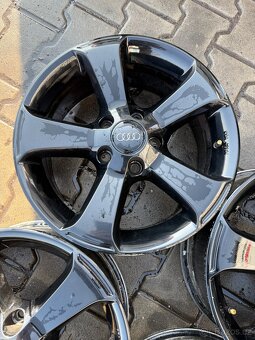 Alu VW 5x112r16 6,5J ET42 černé - 5
