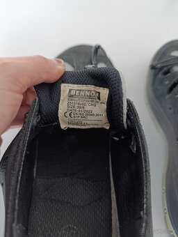 pracovní obuv Benon Bombis Lite S1P ESD NM Grey Sandal - 5