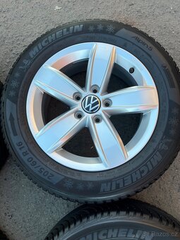 Zimní pneu+alu disky org. VW Caddy 16’ - 5