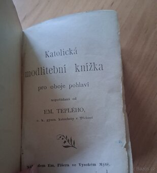 Květy kříže Em. Teplý Modlitební knížka pro oboje pohlaví - 5