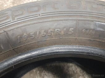 Dunlop 195/65/15 - letní - 6mm - 5