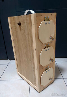 třídílný přepravník pro ptáky - 5