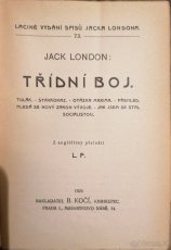 Historické sešitové vydání díla Jacka Londona - 5