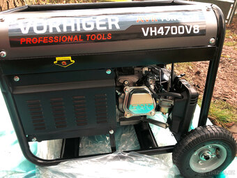 Elektrocentrála benzin VH4700V8, 230/380V, 4-taktni motor, s - 5