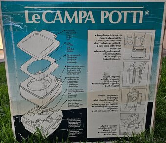 Chemické WC přenosné Le Campa Potti XG - 5