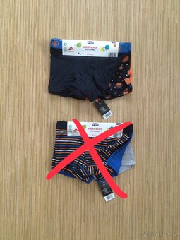 NOVÉ boxerky a slipy vel. 146/152 , 15 a 34 Kč/ks - 5