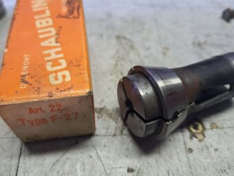 Prodám (vyměním) kleštiny F27 (F22) Schaublin - 5