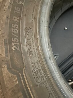 4 x pneumatiky MICHELIN 215/65R 16C - 5