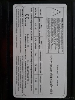 Plynový teplomet 4.6 kW nový a nepoužitý na propan-butan LPG - 5