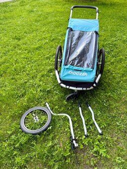 Croozer Kid For 1 plus odpružení , super stav. - 5