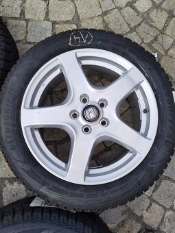 HONDA HR-V zimni alu. komplet 5x114,3 + 215/55/17 - 5