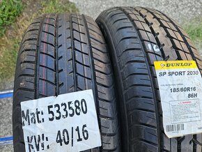 185/60R16 86V Toyo Proxes CF1 Dunlop Sp Sport 2030 4ks - 5