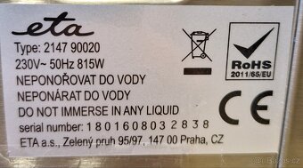 Domaci pekarna ETA Duplica Vital plus - 5