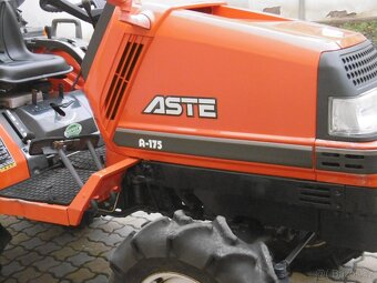 Malotraktor KUBOTA ASTE 175D s rotavátorem - 5