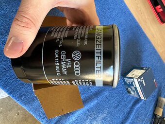 Filtry a těsnění víka GOLF 5 1.6. 75kw apod. - 5