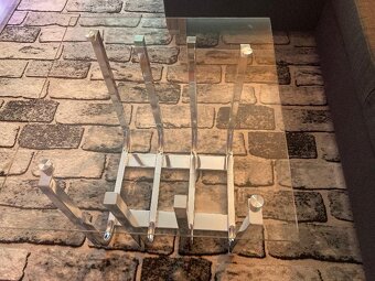 Konferenční stolek,transparentn - 5