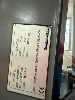 ✳️Plynový vysokozdvižný vozík Jungheinrich TFG 320s r.2019✳️ - 5