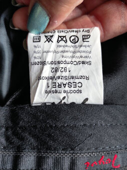 Pánský oblek slim - 5