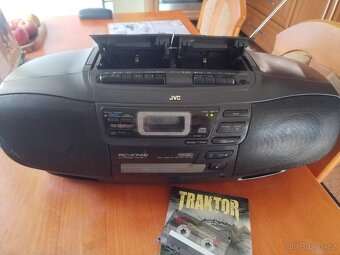 Rádiomagnetofon s CD JVC - 5