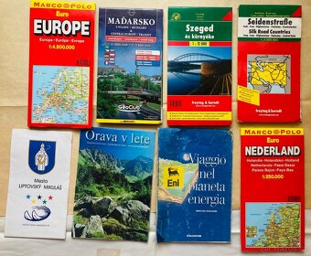 Papirove mapy USA i Evropa - 5