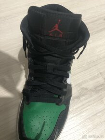 Jordan 1 Mid Green Toe - 5