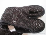 Krásné nové flitrové hucule - válenky NEXT -UK 3 stélka 23cm - 5