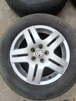 Originální alu kola VW 5x100 R15 - 5