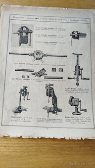 předválečný ceník z roku 1928 - přesné stroje a nástroje - 5
