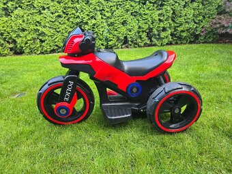 Dětská elektrická motorka Police - 5