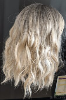 Krásná Nová -PARUKA BLOND OMBRE - 5