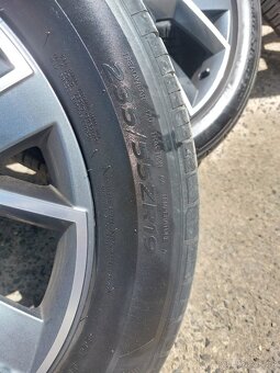ALU kola 5x112 R19 včetně letní pneu Hankook 5mm. - 5