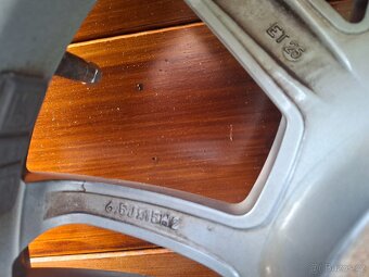 ALU disky Citroen C4 6,5Jx15H2 ET25, pneu 195/65 R15 - 5