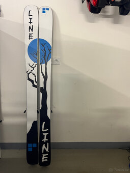 Prodám pánske lyže zn. Line twintip délka 176cm - 5