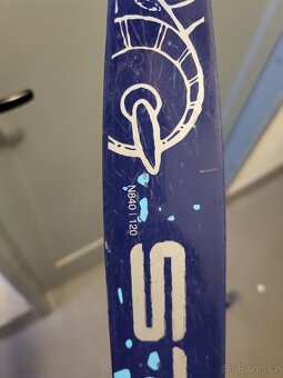 Dětské bezky 120cm se šupinami - 5